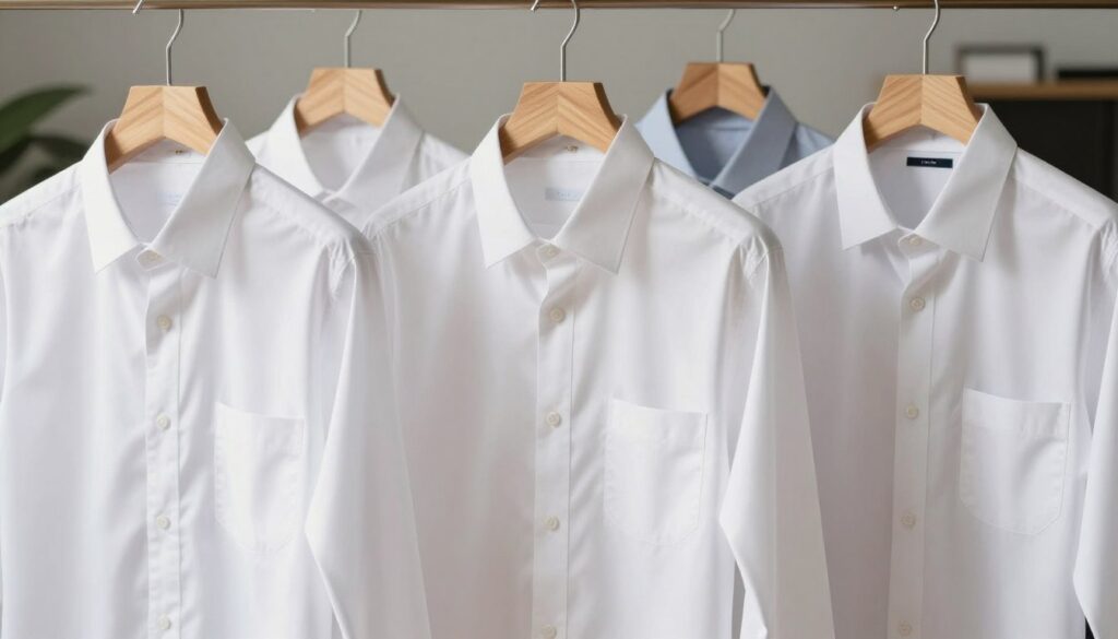 white shirts for professional men